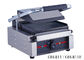 Stainless Steel Contact Griller Single / Double Heads Sandwich Grill Machine